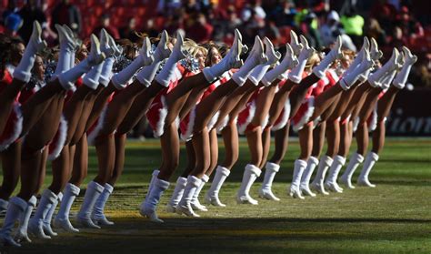 Community Reps And Then Some Redskins Cheerleaders A Sales Lure With Sex Appeal The
