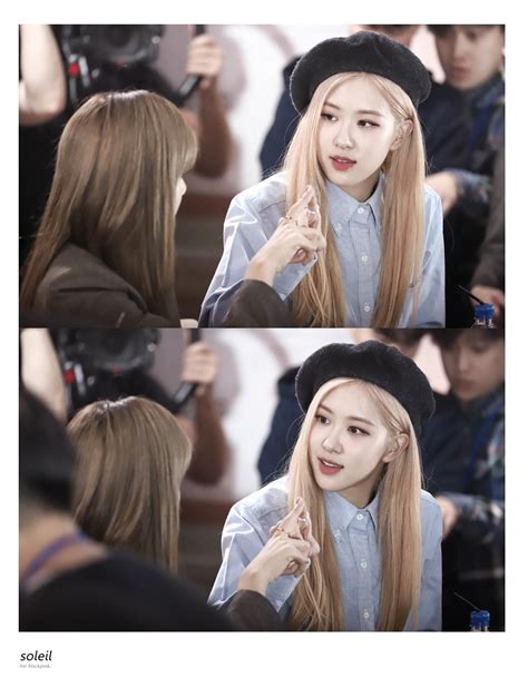 191012 Blackpink Rosé And Lisa Olens Fansign Kpopping