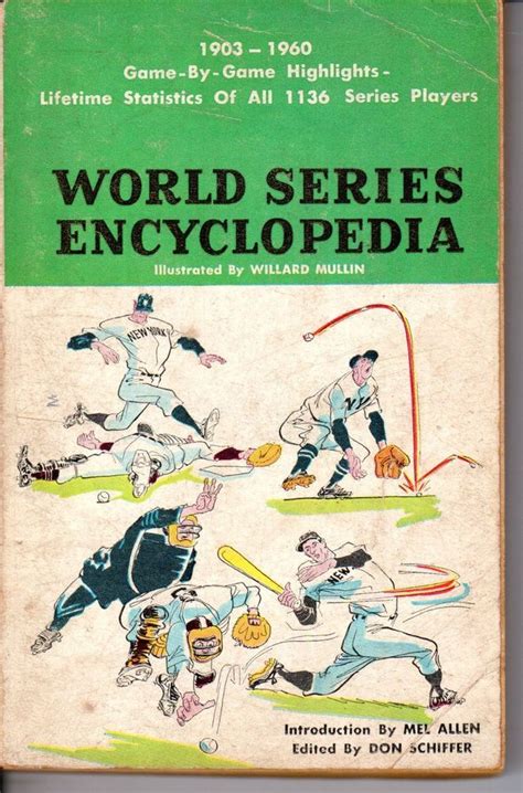 1961 World Series Baseball Encyclopedia Magazine Highlights 1903 1960