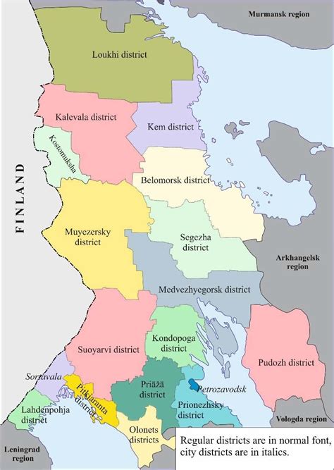 The Administrative Division Of The Republic Of Karelia Download