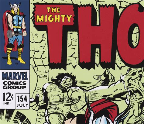 The Mighty Thor 154 Marvel Castle Fine Art