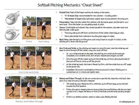 How To Improve Your Softball Throwing Form Softball Pitching