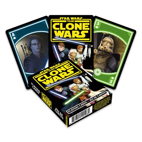Star Wars Clone Wars Playing Cards William Valentine Collection