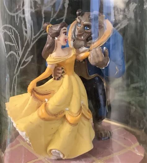 New Disney Beauty And The Beast Th Anniversary Glass Ornament Belle Picclick