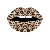 Cheetah Pattern Lips Leopards Fur Kiss Mouth Anima Womens T Shirt