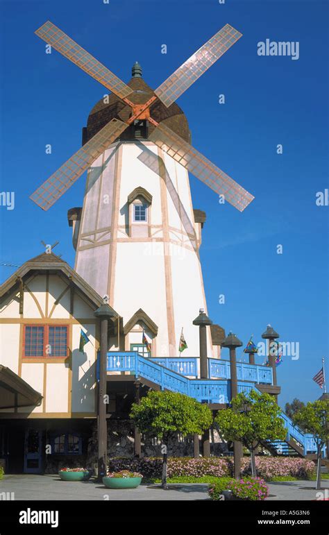 Windmill Lookalike In Carlsbad California Stock Photo Alamy