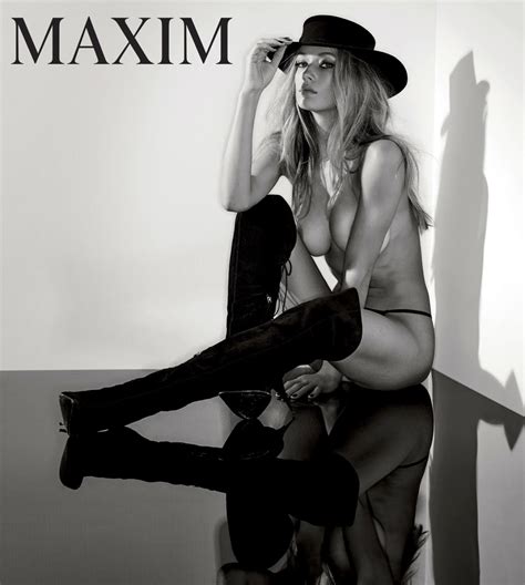 Hannah Ferguson Maxim Magazine November 2016 The Drunken