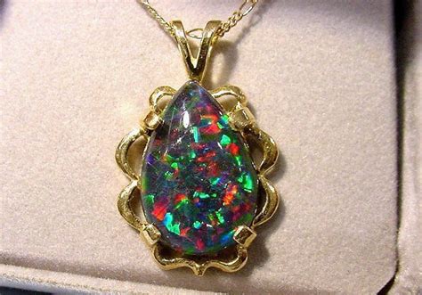 Idaho Fire Opal Pendant All That Glitters Opal Pendants Opal Jewelry