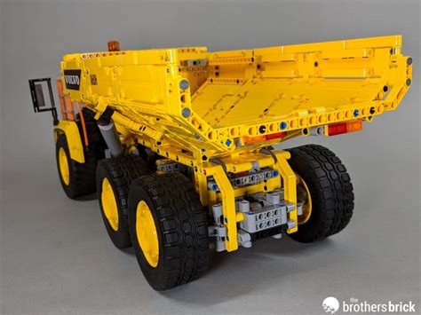Lego Technic 42114 6x6 Volvo Articulated Hauler Review 55 The