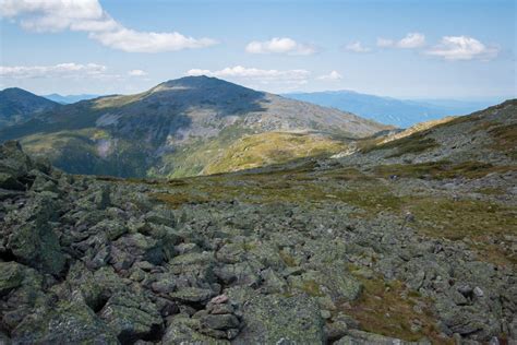 Hiking Presidential Traverse In White Mountain National Forest New