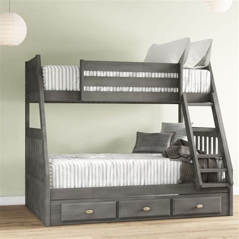 Greyleigh Boston Twin Over Full Bunk Bed With 3 Drawers And Reviews
