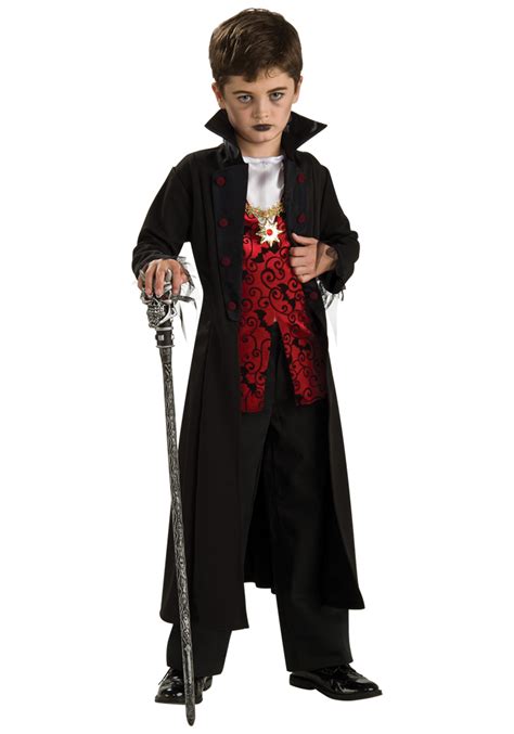 Kids Vampire Lord Costume Child Vampire Dracula Costumes