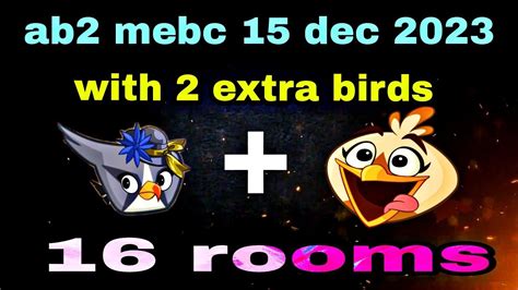 Angry Birds 2 Mighty Eagle Bootcamp Mebc 15 Dec 2023 With 2 Extra Birds