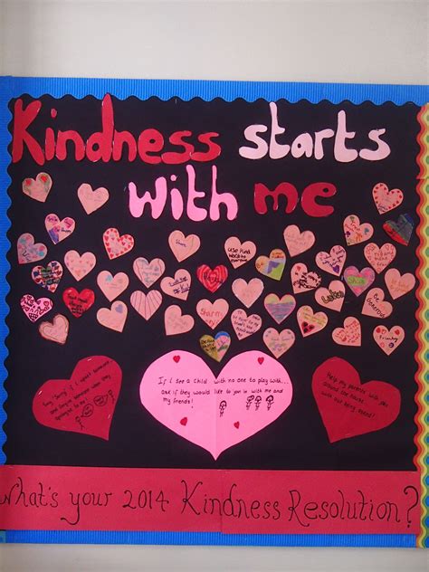 Kindness Bulletin Board Kindness Bulletin Board Primary School