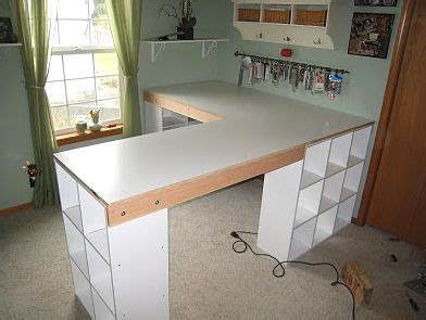 Custom made lamp shades singapore. DIY l shape desk with ikea like cubbies | For the Home ...