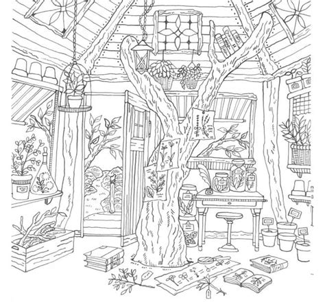 Printable Adult Coloring Pages Scenes
