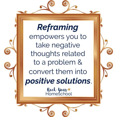What Is Reframing And How Can It Help Your Homeschool Life Rock Your