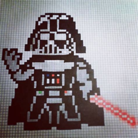 Darth Vader Pixel Art