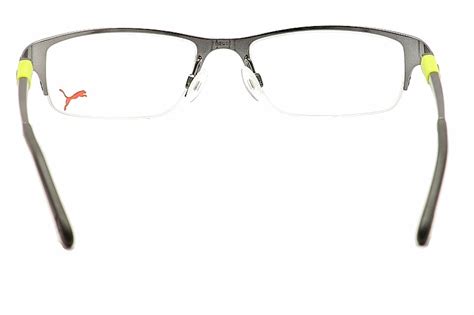 Puma Men S Eyeglasses Pu15305 Pu 15305 Half Rim Optical Frame