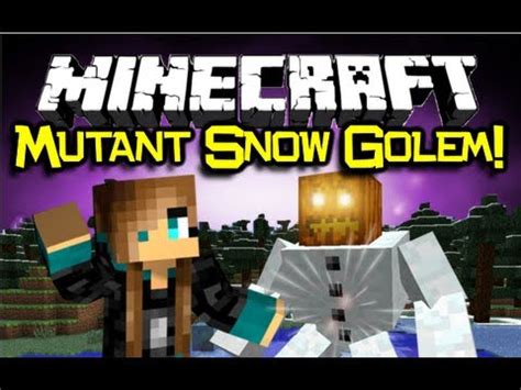 Thanks for watching this minecraft pe, mcpe, minecraft bedrock/pocket edition video!addons from: Minecraft MUTANT SNOW GOLEM MOD Spotlight - Part Of Mutant ...