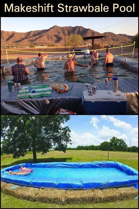 Makeshift Strawbale Pool Diy Projects For Everyone Natural