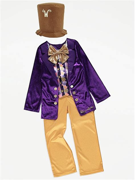 Willy Wonka And The Chocolate Factory Fancy Dress Costume Kids George