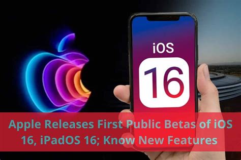 Apple Releases First Public Betas Of Ios 16 Ipados 16 Know New Features