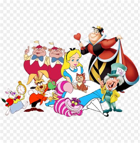 Alice In Wonderland Clipart Cartoon Alice In Wonderland Characters