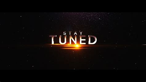 Stay Tuned Video For Video Introduction Youtube