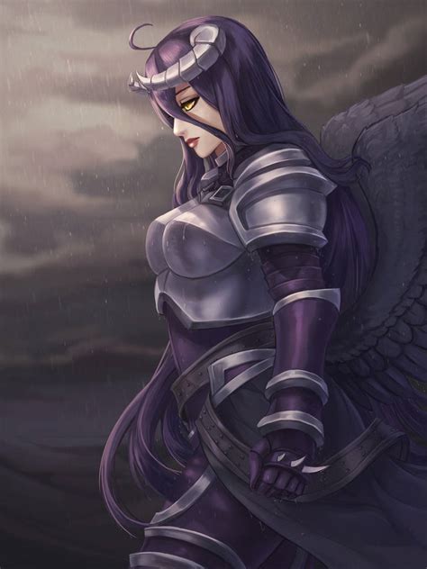 armored albedo overlord by tropic02 on deviantart