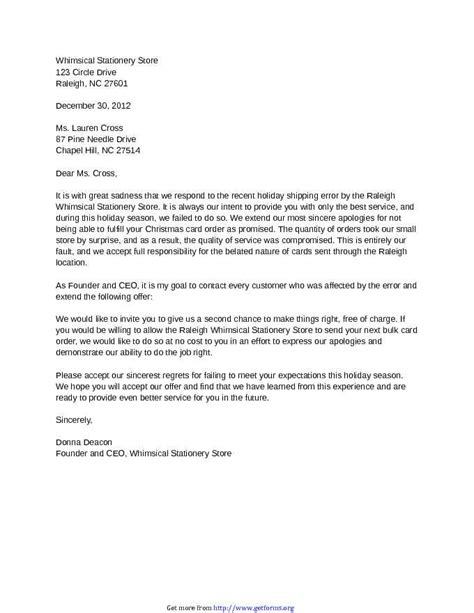 Sample Apology Letter 1 Download Apology Letter For Free Pdf Or Word