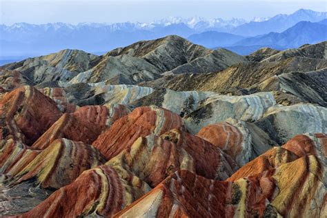 'Aliens' found in Yellowstone Park | Danxia landform, Rainbow mountains