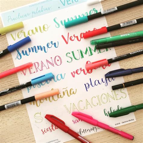 Materiales Básicos Para Empezar A Hacer Lettering El Club Del