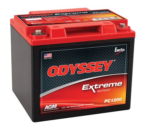 Odyssey Pc1200 Powersports Deep Cycle Agm Battery Odypc1200