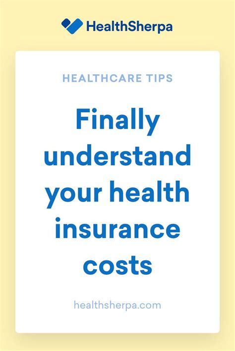 Finally understand your health insurance costs — When choosing a health