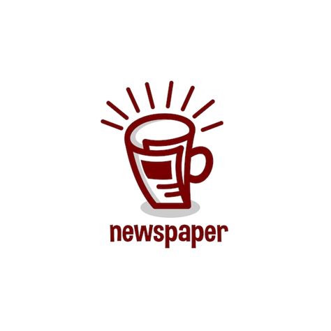 Newspaper Logo Vector Premium Download