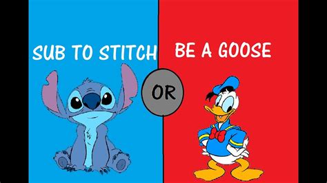 Stitch And Donald Duck Play Would You Rather Youtube