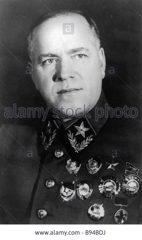 Stock Photo Marshal Of The Soviet Union Georgy Zhukov Soviet Union