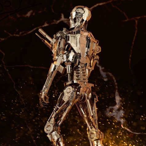 Metal Earth The Terminator T 800 Endoskeleton Hobbies