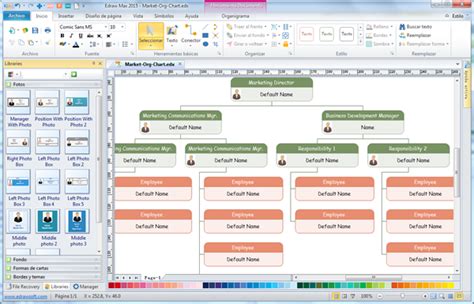 Software De Organigrama Crear Organigrama Fácilmente