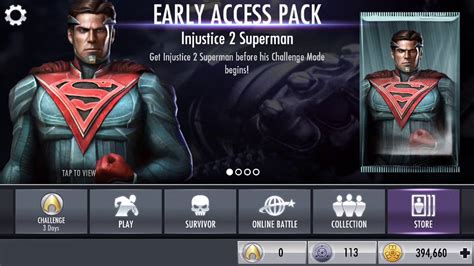 It was released on ios and android . INJUSTICE GODS AMONG US UPDATE 2.10.1 - YouTube