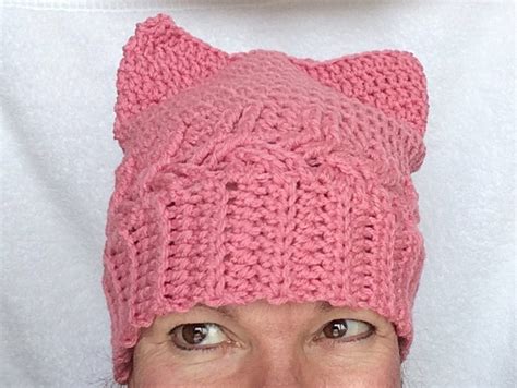 Pink Pussyhat Pussy Cat Hat Feminist Hat Women S Rights