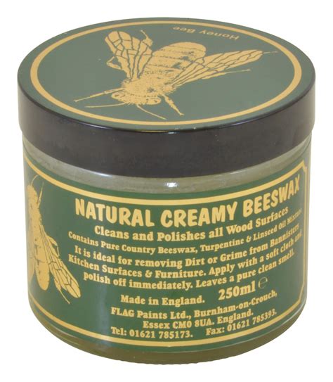 Natural Creamy Beeswax 250ml Waxes Finishes Consumables Tilgear