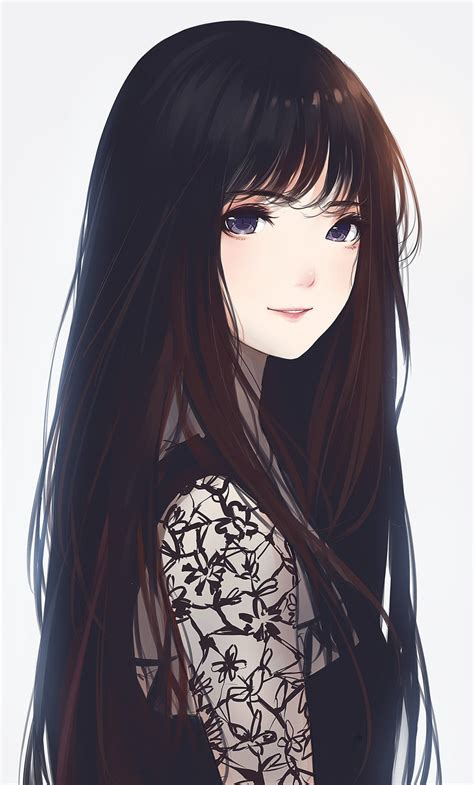 1280x2120 Resolution Cute Anime Girl Iphone 6 Plus Wallpaper