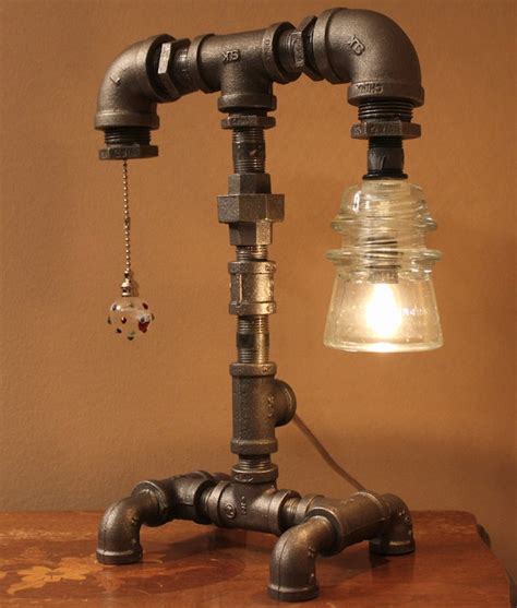 20 Interesting Industrial Pipe Lamp Design Ideas