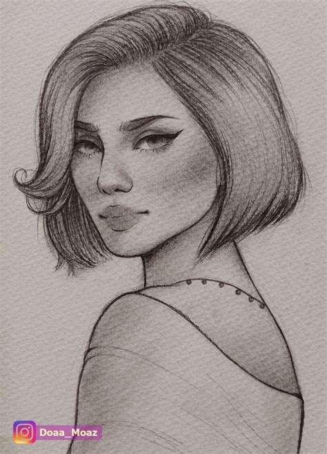 When learning how to draw realistic people, ryder thinks, the contour of the body is extremely subtle, difficult to describe accurately, and the final stage of people drawings, according to ryder's tips is inside drawing. Pencil drawing, semi realistic art ♥ click to see more on ...