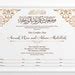 Editable Islamic Marriage Certificate Template Diy Nikah Template