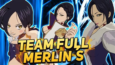 Full Team De Merlin Merlin Fest 3 Merlin En Pvp Ultimate Turno 1
