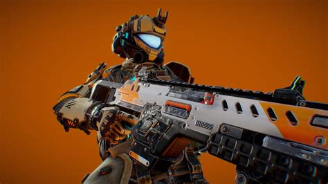 Pulse Blade Pilot Titanfall 2 Fanart Download Free 3d Model By Ax 7yk [489986a] Sketchfab