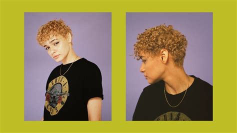 But i really miss having long hair and kind of want to grow it back, i'm just worried about getting rid of the one thing that makes me androgynous. Genderfluid Haircuts For Curly Hair | I Can't Believe It's ...